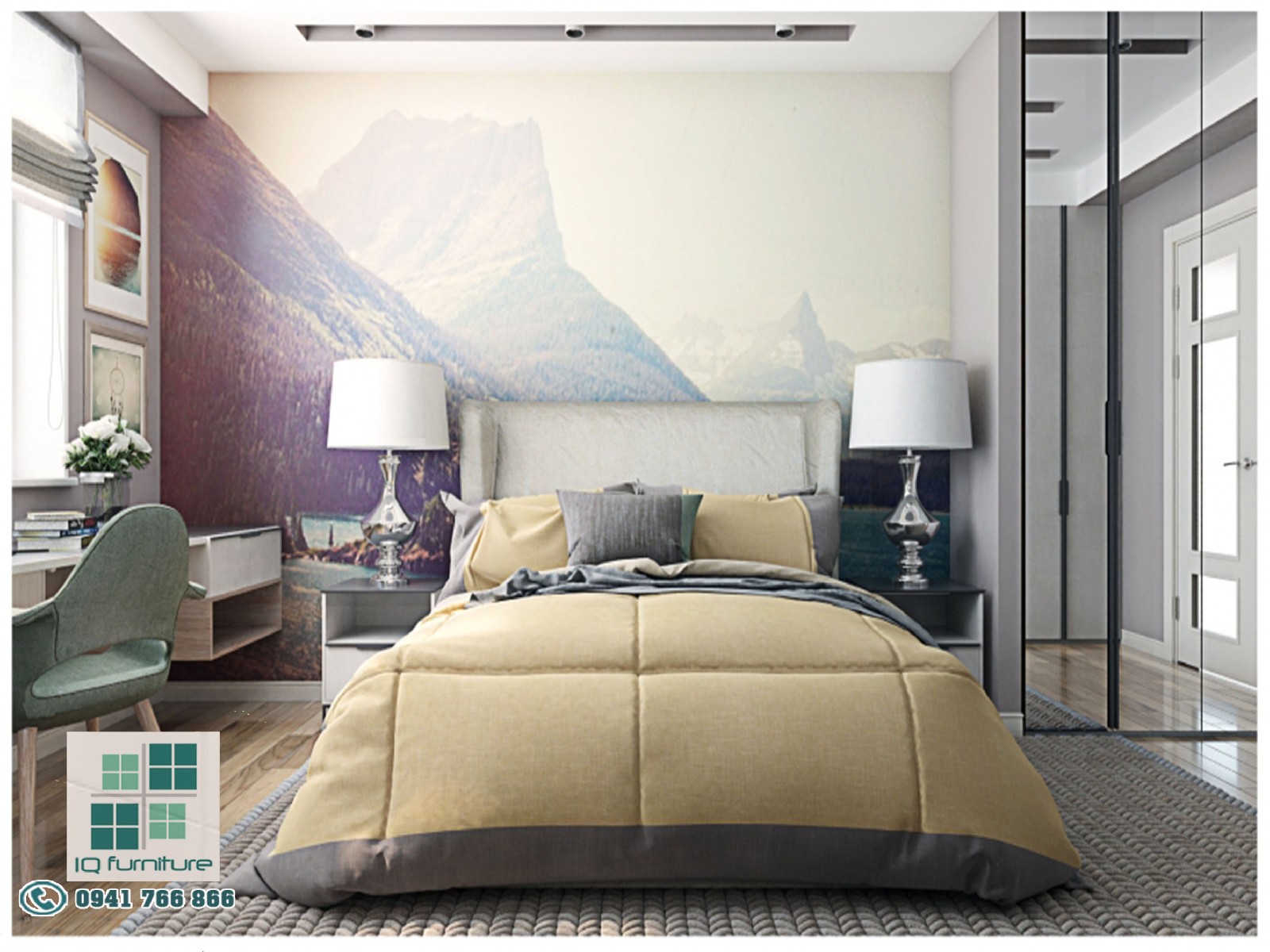 Thiết kế nội thất phòng ngủ hải phòng