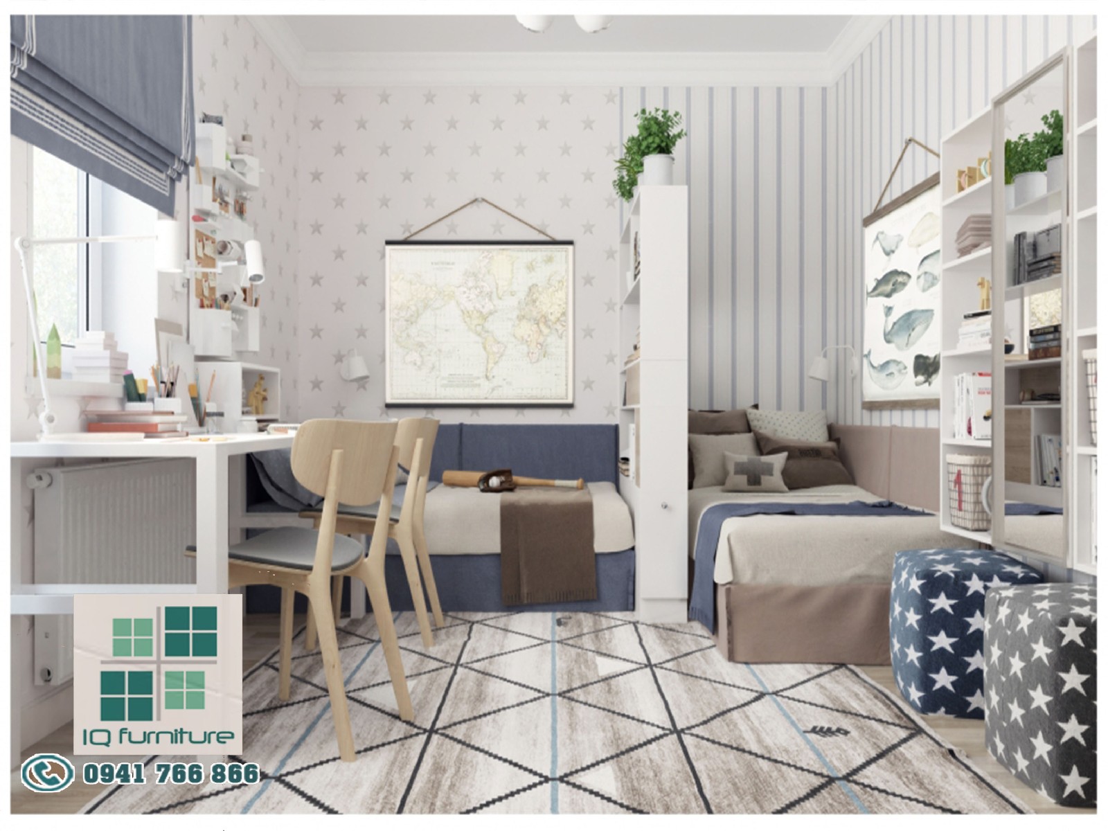 thiết kế nội thất phòng ngủ hải phòng