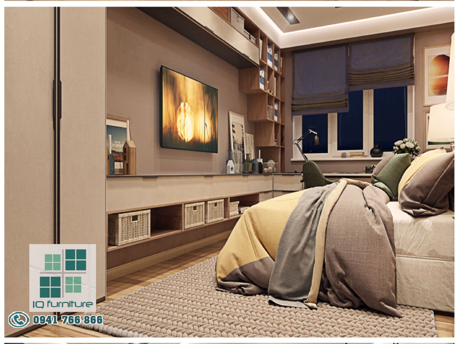 thiết kế nội thất phòng ngủ hải phòng